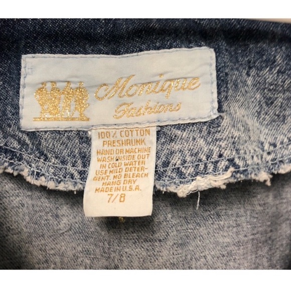 Vintage Acid Wash Denim Studded Jacket & Pants Set - Picture 8 of 8